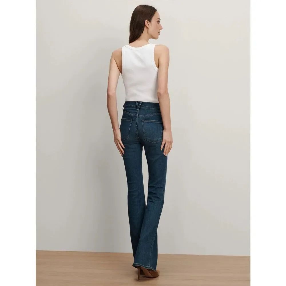 Veronica Beard Beverly Skinny-Flare Jean - Picture 3 of 7
